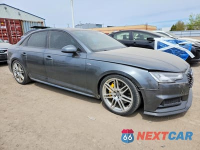 Czwarte zdjęcie samochodu z boku: 2017 AUDI A4 PREMIUM PLUS VIN:WAUENAF46HN049979 - miniatura