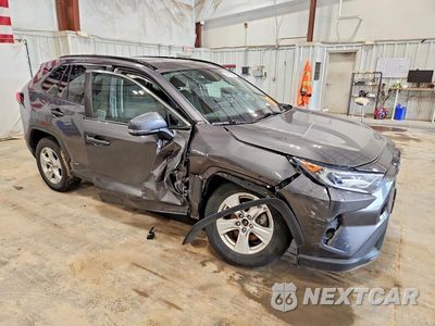 Czwarte zdjęcie samochodu z boku: 2021 TOYOTA RAV4 XLE VIN:4T3RWRFV8MU045640 - miniatura