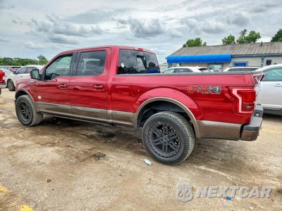 Drugie zdjęcie samochodu z przodu: 2017 FORD F150 SUPERCREW VIN:1FTFW1EF6HFB21250 - miniatura
