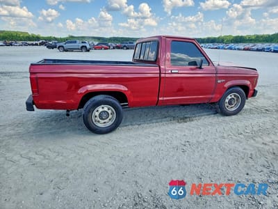 Trzecie zdjęcie samochodu z tyłu: 1986 FORD RANGER VIN:1FTBR10T9GUD05109 - miniatura