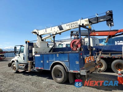 Trzecie zdjęcie samochodu z tyłu: 2006 INTERNATIONAL 4400 CRANE TRUCK VIN:1HTMKAAN76H239800 - miniatura