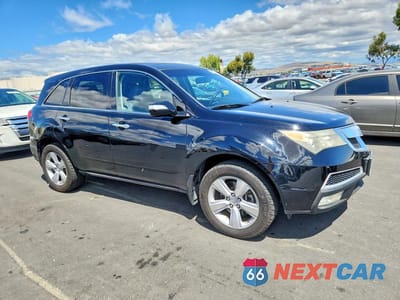 Czwarte zdjęcie samochodu z boku: 2010 ACURA MDX TECHNOLOGY VIN:2HNYD2H69AH500404 - miniatura