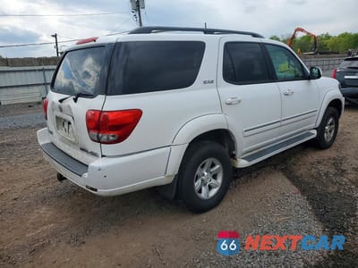 Trzecie zdjęcie samochodu z tyłu: 2006 TOYOTA SEQUOIA SR5 VIN:5TDBT44A16S266191 - miniatura