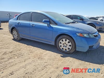 Czwarte zdjęcie samochodu z boku: 2011 HONDA CIVIC VP VIN:2HGFA1F33BH505495 - miniatura