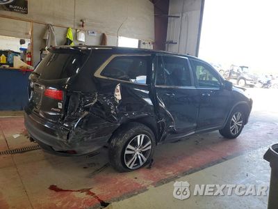 Trzecie zdjęcie samochodu z tyłu: 2017 HONDA PILOT EXL VIN:5FNYF6H54HB052748 - miniatura