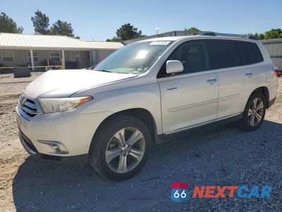 2012 TOYOTA HIGHLANDER LIMITED 5TDDK3EH0CS101861 - główne zdjęcie licytacji z USA - miniatura