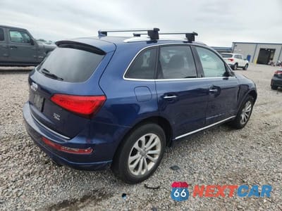 Trzecie zdjęcie samochodu z tyłu: 2016 AUDI Q5 PREMIUM VIN:WA1C2AFP0GA059890 - miniatura