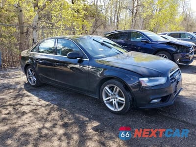Czwarte zdjęcie samochodu z boku: 2013 AUDI A4 PREMIUM PLUS VIN:WAUFFCFL0DN035493 - miniatura