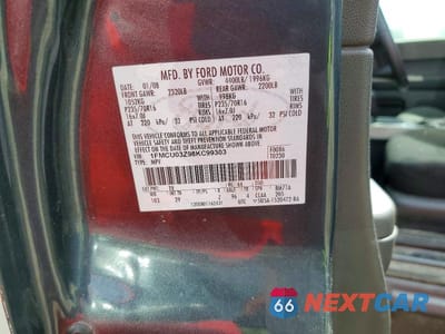 Zdjęcie 13 z 13 samochodu: 2008 FORD ESCAPE XLT VIN:1FMCU03Z98KC99303 - miniatura