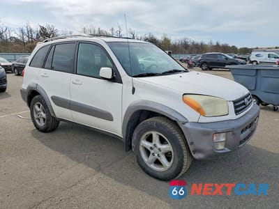 Czwarte zdjęcie samochodu z boku: 2001 TOYOTA RAV4 BASE VIN:JTEHH20V610054449 - miniatura