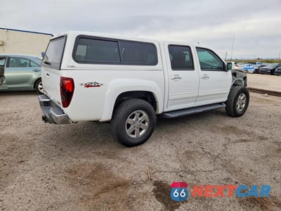 Trzecie zdjęcie samochodu z tyłu: 2011 GMC CANYON SLT VIN:1GTH6NFP5B8127706 - miniatura