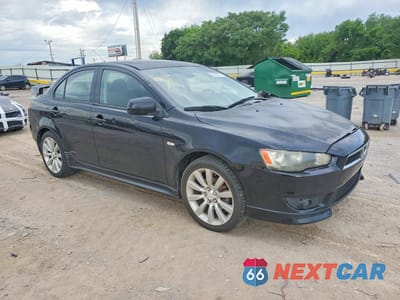 Czwarte zdjęcie samochodu z boku: 2008 MITSUBISHI LANCER GTS VIN:JA3AU86U78U024011 - miniatura