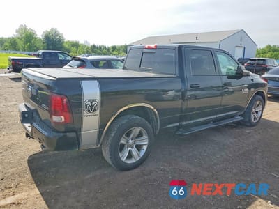 Trzecie zdjęcie samochodu z tyłu: 2016 RAM 1500 SPORT VIN:1C6RR7UT8GS234581 - miniatura
