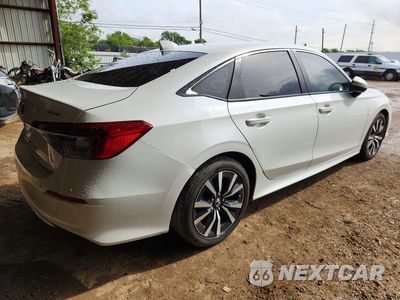 Trzecie zdjęcie samochodu z tyłu: 2023 HONDA CIVIC EX VIN:2HGFE1F77PH303144 - miniatura