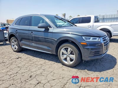Czwarte zdjęcie samochodu z boku: 2018 AUDI Q5 PREMIUM PLUS VIN:WA1BNAFY1J2055019 - miniatura