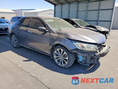 Czwarte zdjęcie samochodu z boku: 2015 HONDA ACCORD SPORT VIN:1HGCR2F55FA065531 - miniatura