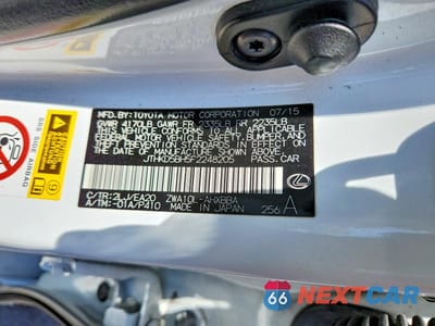Zdjęcie 13 z 13 samochodu: 2015 LEXUS CT 200 VIN:JTHKD5BH5F2248205 - miniatura