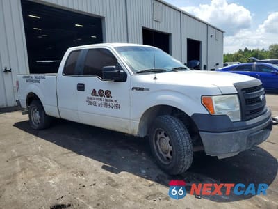 Czwarte zdjęcie samochodu z boku: 2014 FORD F150 SUPER CAB VIN:1FTFX1CF3EFB72961 - miniatura