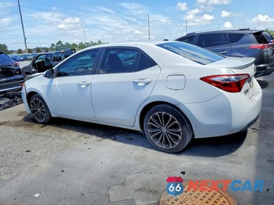Drugie zdjęcie samochodu z przodu: 2016 TOYOTA COROLLA S PLUS VIN:2T1BURHE9GC742141 - miniatura