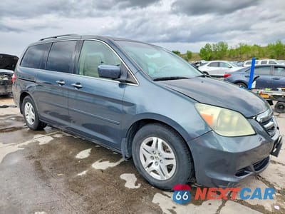 Czwarte zdjęcie samochodu z boku: 2006 HONDA ODYSSEY EXL VIN:5FNRL38696B056280 - miniatura