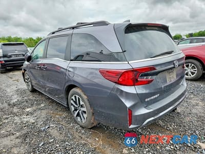 Drugie zdjęcie samochodu z przodu: 2025 HONDA ODYSSEY EXL VIN:5FNRL6H64SB032707 - miniatura
