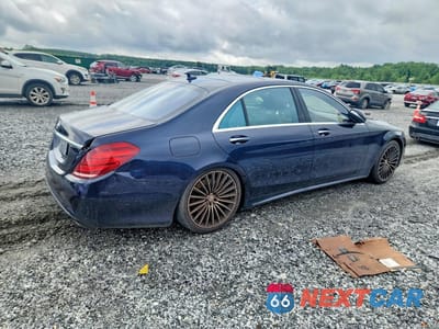 Trzecie zdjęcie samochodu z tyłu: 2015 MERCEDES-BENZ S 550 VIN:WDDUG8CB9FA070789 - miniatura