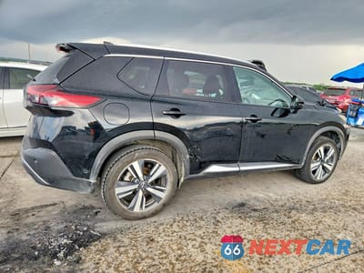 Trzecie zdjęcie samochodu z tyłu: 2023 NISSAN ROGUE SL VIN:5N1BT3CB8PC791820 - miniatura