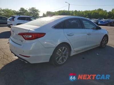 Trzecie zdjęcie samochodu z tyłu: 2015 HYUNDAI SONATA LIMITED 2.0T VIN:5NPE34AB0FH251276 - miniatura