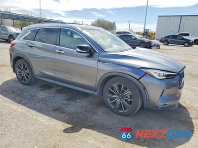 Czwarte zdjęcie samochodu z boku: 2020 INFINITI QX50 ESSENTIAL VIN:3PCAJ5M15LF112820 - miniatura