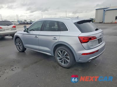 Drugie zdjęcie samochodu z przodu: 2022 AUDI Q5 PREMIUM PLUS 45 VIN:WA1EAAFY1N2091890 - miniatura