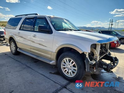 Czwarte zdjęcie samochodu z boku: 2010 FORD EXPEDITION EL EDDIE BAUER VIN:1FMJK1J5XAEB07457 - miniatura