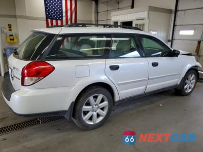 Trzecie zdjęcie samochodu z tyłu: 2008 SUBARU OUTBACK 2.5I VIN:4S4BP61C987342643 - miniatura