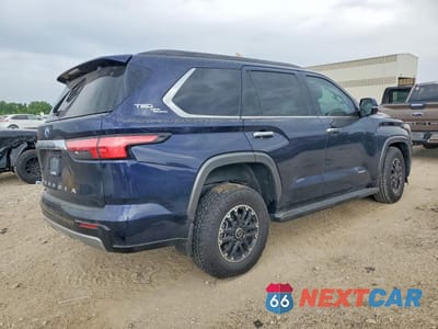 Trzecie zdjęcie samochodu z tyłu: 2023 TOYOTA SEQUOIA LIMITED VIN:7SVAAABA1PX016874 - miniatura