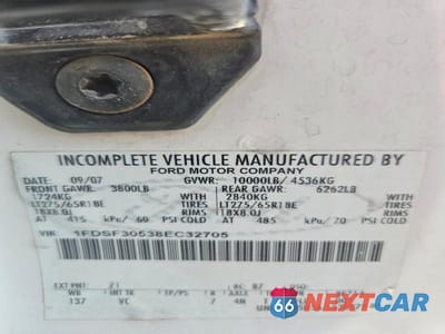 Zdjęcie 12 z 12 samochodu: 2008 FORD F350 SRW SUPER DUTY VIN:1FDSF30538EC32705 - miniatura