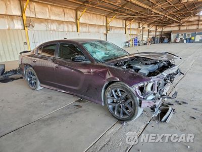 Czwarte zdjęcie samochodu z boku: 2022 DODGE CHARGER GT VIN:2C3CDXHG8NH119644 - miniatura