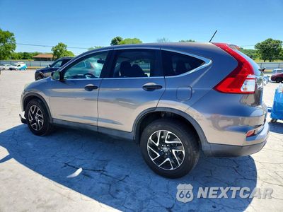 Drugie zdjęcie samochodu z przodu: 2016 HONDA CR-V SE VIN:5J6RM4H46GL035462 - miniatura