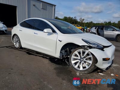 Czwarte zdjęcie samochodu z boku: 2020 TESLA MODEL 3 VIN:5YJ3E1EA2LF614365 - miniatura