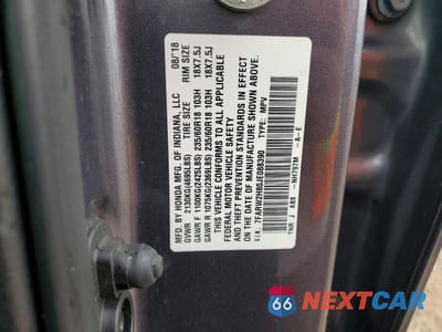 Zdjęcie 12 z 12 samochodu: 2018 HONDA CR-V EXL VIN:7FARW2H80JE088390 - miniatura