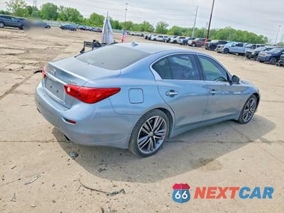 Trzecie zdjęcie samochodu z tyłu: 2014 INFINITI Q50 SPORT VIN:JN1BV7AR3EM692886 - miniatura