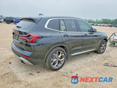 Trzecie zdjęcie samochodu z tyłu: 2023 BMW X3 XDRIVE30I VIN:5UX53DP09P9S17223 - miniatura