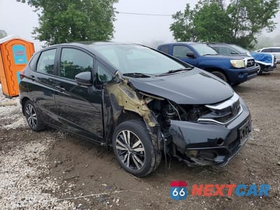 Czwarte zdjęcie samochodu z boku: 2019 HONDA FIT EX VIN:3HGGK5H87KM747659 - miniatura