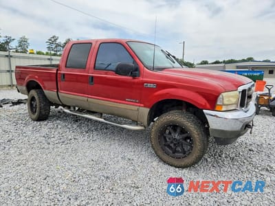 Czwarte zdjęcie samochodu z boku: 2002 FORD F250 SUPER DUTY VIN:1FTNW21F72EC79309 - miniatura