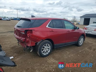 Trzecie zdjęcie samochodu z tyłu: 2022 CHEVROLET EQUINOX LT VIN:3GNAXUEV9NL178728 - miniatura