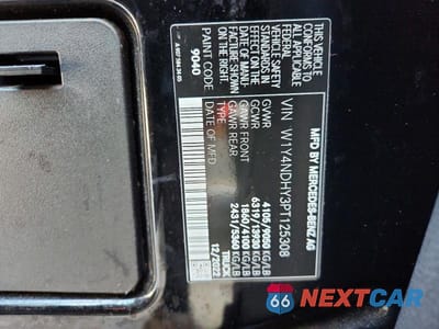 Zdjęcie 10 z 10 samochodu: 2023 MERCEDES-BENZ SPRINTER 2500 VIN:W1Y4NDHY3PT125308 - miniatura