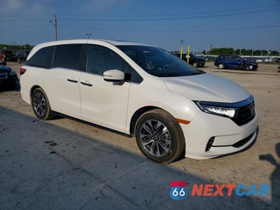 Czwarte zdjęcie samochodu z boku: 2022 HONDA ODYSSEY EXL VIN:5FNRL6H78NB044548 - miniatura