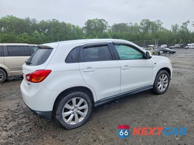 Trzecie zdjęcie samochodu z tyłu: 2014 MITSUBISHI OUTLANDER SPORT ES VIN:4A4AP3AU7EE030053 - miniatura
