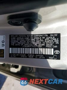 Zdjęcie 12 z 12 samochodu: 2022 TOYOTA PRIUS PRIME LIMITED VIN:JTDKAMFP7N3217231 - miniatura