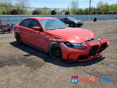 Czwarte zdjęcie samochodu z boku: 2023 BMW M3 VIN:WBS53AY04PFP82536 - miniatura