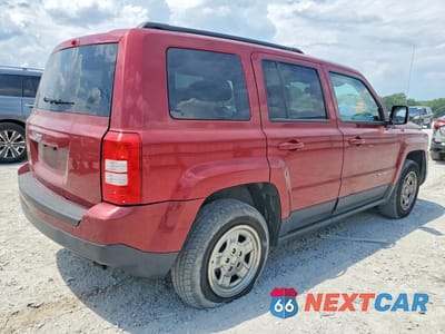 Trzecie zdjęcie samochodu z tyłu: 2016 JEEP PATRIOT SPORT VIN:1C4NJRBB9GD686130 - miniatura