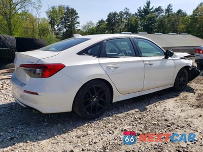 Trzecie zdjęcie samochodu z tyłu: 2024 HONDA CIVIC SPORT VIN:2HGFE2F54RH531724 - miniatura
